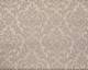 damask design curtain in polyester fabric with coffee color